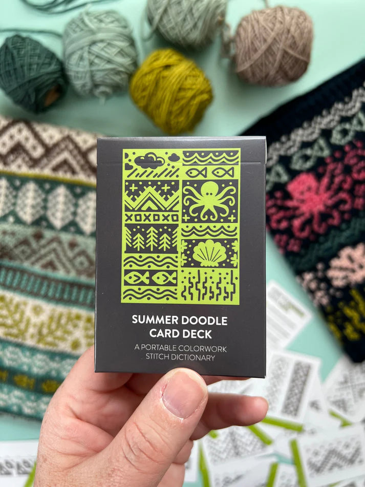 Jeu de Cartes Motifs Jacquard