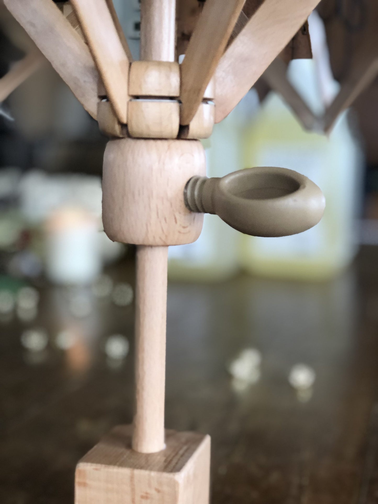 Ensemble de Méga Bobineuse et de Dévidoir Knitter's Pride en bois Naturel