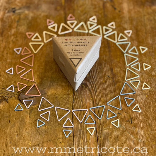 marqueurs de mailles triangles