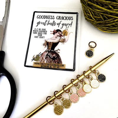 Ensemble de Marqueurs de Maille LAINE de FIREFLY NOTES
