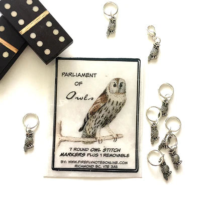 Ensemble de Marqueurs de Maille et Progrès HIBOU de FIREFLY NOTES